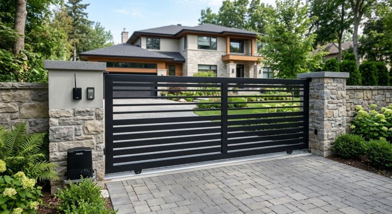 Driveway Fence Installation in Franklin, TN