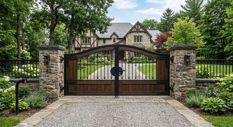 Entrance Gate Installation in Toms River, NJ