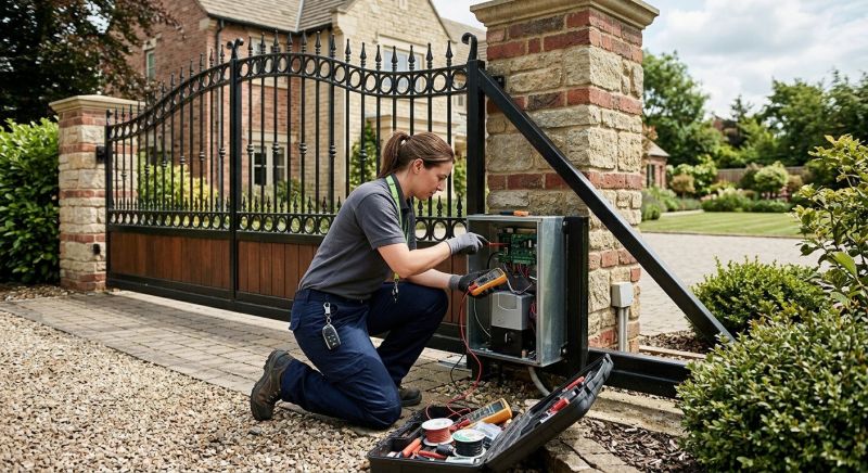 Gate System Installation in Cumming, GA