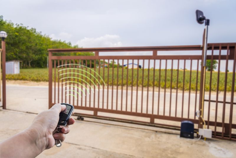 Motorized Gate Installation in Plano, TX