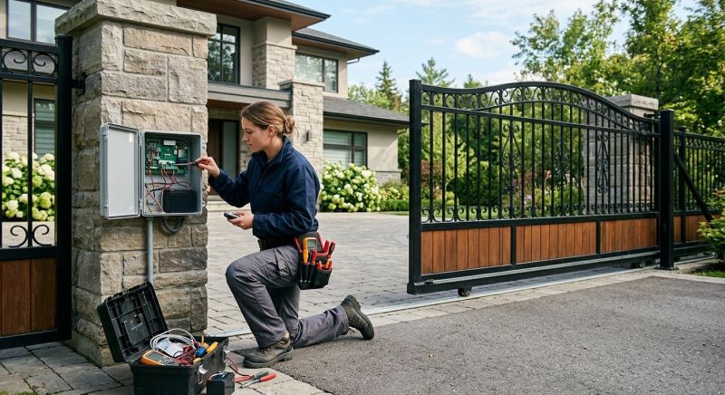 Remote Gate Installation in Clermont, FL